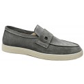 Лофер чоловічий шкіряний - 2609 gray suede
