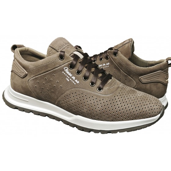 Туфлі чоловічі шкіряні нубук лате перфорація - А-1 nubuck latte perforation Туфлі чоловічі шкіряні нубук лате перфорація - А-1 nubuck latte perforation