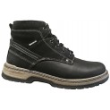 Черевики зимові чоловічі шкіра чорний крейзі плюс нубук - N-1 Crazy Black and Nubuck Черевики зимові чоловічі шкіра чорний крейзі плюс нубук - N-1 Crazy Black and Nubuck