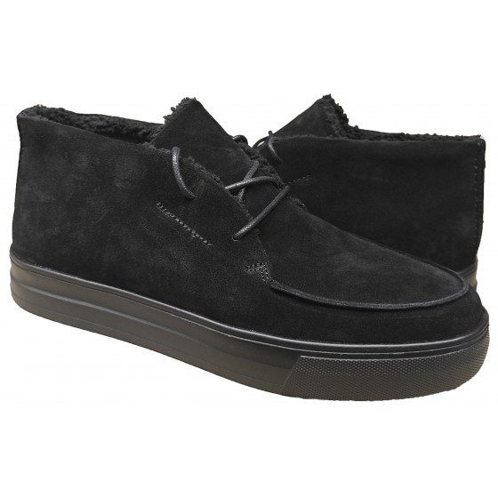Лофери чоловічі шкіряні велюр - Loafer No. 2531 black velour Лофери чоловічі шкіряні велюр - Loafer No. 2531 black velour