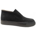 Лофери чоловічі шкіряні велюр - Loafer No. 2531 black velour Лофери чоловічі шкіряні велюр - Loafer No. 2531 black velour