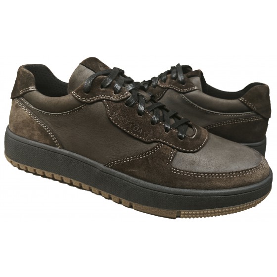 Кросівки чоловічі шкіряні - Sneakers 2519 brown suede Кросівки чоловічі шкіряні - Sneakers 2519 brown suede